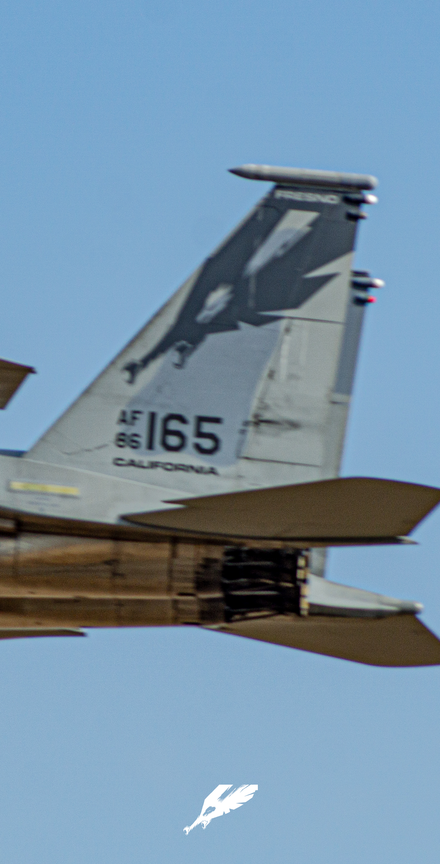 F-15 at Fresno Yostemite International Airport